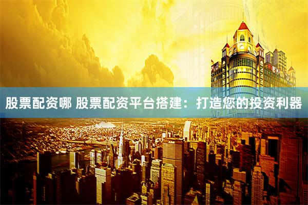 股票配资哪 股票配资平台搭建：打造您的投资利器